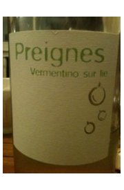 Domaine Preignes le Vieux Vermentino Sur Lie 2023